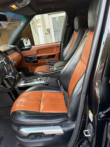 ag 07 sekilleri: Range Rover (L322) – qara rəng, tam ölçülü lüks SUV. Xüsusiyyətlər: - — 10