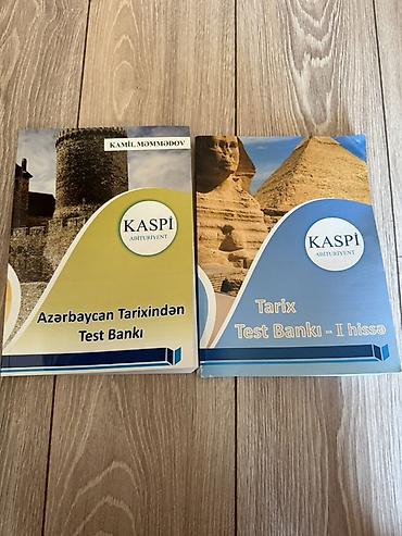 Testlər: Kaspi Abituriyent – Tarix üzrə test bankları dəsti - 2 kitab: 1) — 1