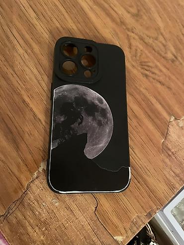 Kompüter aksesuarları: Məhsul: Ay temalı telefon qabı - Model uyğunluğu: iPhone 13 Pro / 14 — 1