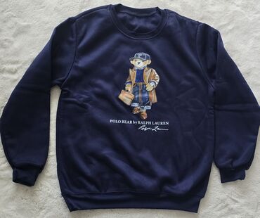 Dukserice: Ralph Lauren, S (EU 36), Sa ilustracijom, Jednobojni — 13