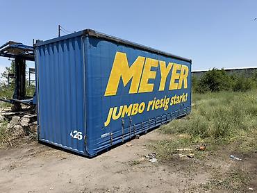 жосткий трос: Тентованный кузов-контейнер MEYER JUMBO
Размер 7.8 м — 1