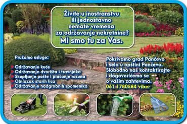 besplatno stanovanje za pomoc u kuci beograd: Household services