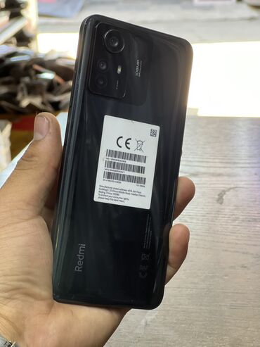 самые дешёвые телефоны в бишкеке: Xiaomi, Redmi Note 12S, Б/у, 256 ГБ, цвет - Черный, 2 SIM
