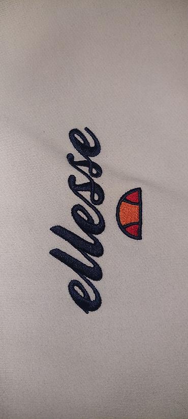 eric emanuel: Мужская толстовка, M, Ellesse, Б/у, цвет - Белый — 4