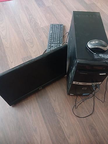 komputerlər stolustu: HP Compaq stolüstü kompüter dəsti Tərkib: - HP Compaq sistem bloku — 2