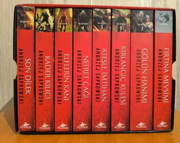 книга секрет успеха абу умар скачать: The Witcher fantastic janrına aid kitablar satılır. Kitablar Pegasus