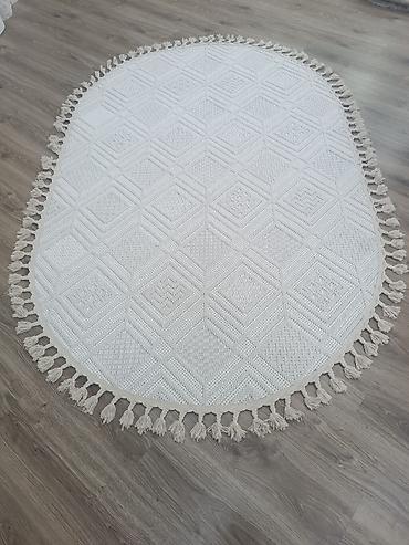 Текстиль: Oval Skandinaviya kilimi kolleksiyası - Forma: oval - Üslub: boho və — 5
