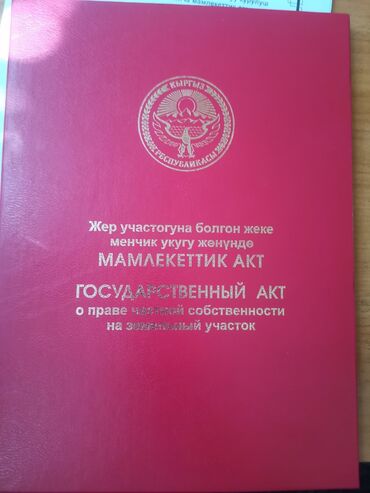 поля поливной: 6 соток, Курулуш, Кызыл китеп