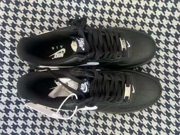 спортивный двойка: Мужские кроссовки, 42, Nike, Новый, цвет - Черный