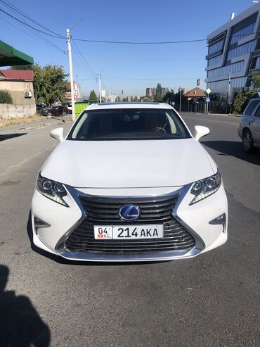 продаю в связи переездом: Lexus ES: 2017 г., 2.5 л, Автомат, Гибрид, Седан