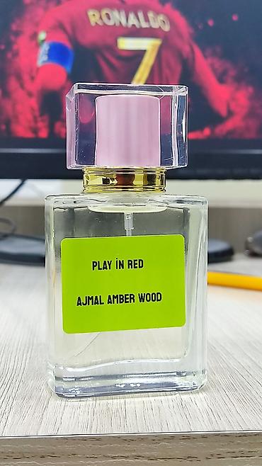 gucci rush: Məhsul: “Play in Red – Ajmal Amber Wood” ətir ekstraktı Təsvir: - — 2