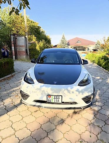 Tesla: Tesla Model Y: 2023 г., Электромобиль, Кроссовер lalafo.kg да — 3 Tesla: Tesla Model Y: 2023 г., Электромобиль, Кроссовер — 3