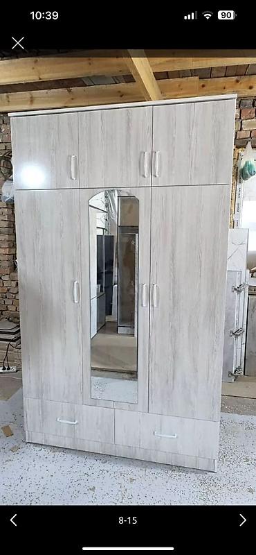 Шкафы для одежды: Шкаф для одежды, Новый, Прямой, ЛДСП — 1