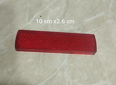 cruz led stop: Qırmızı reflektor (yansıdıcı) – düzbucaqlı forma Ölçülər: - Uzunluq — 2