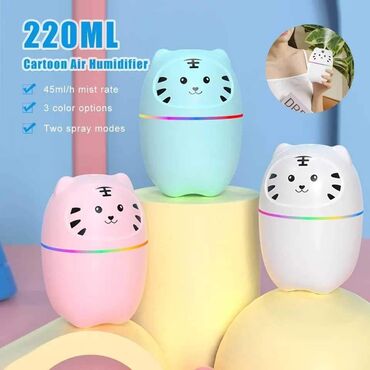 Ovlaživači vazduha: Cena 1250 dinara Mini ovlazivac vazduha 220ml Karakteristike: *1 — 1