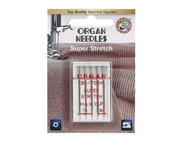 швейная машинки жак: Кончик у игл Organ Супер стрейч среднезакругленный. Их используют для