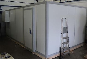 Промышленные холодильники и комплектующие: Промышленная холодильная камера с холодильным агрегатом - Модульная — 1