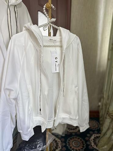 Толстовки, худи: Худи, Оверсайз, Новый, Все размеры — 4