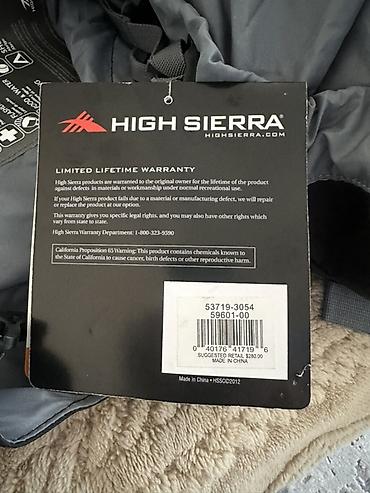 Туристические рюкзаки: Туристический рюкзак High Sierra Long Trail 90L (Frame Pack) — 8