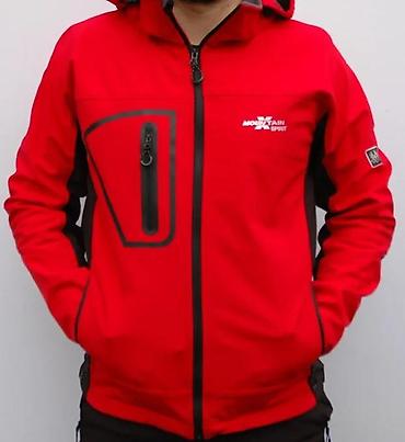 Jakne za prelazni period: Muška softshell jakna za planinarenje i outdoor aktivnosti - — 12