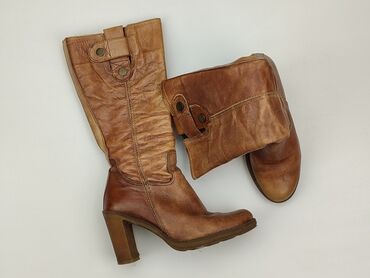 kolorowa bluzki damskie: High boots for women, 38, condition - Good