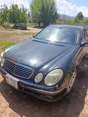 выбор номера о: Mercedes-Benz E-Class: 2003 г., Седан — 1