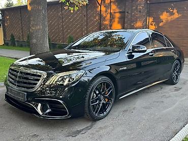 mercedes s63: Mercedes-Benz S-class AMG: 2019 г., 4 л, Автомат, Бензин, Седан — 1