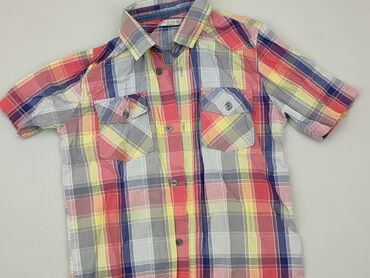 sukienka przod krotszy tyl dluzszy: Koszula 10 lat, stan - Dobry, wzór - Kratka, kolor - Kolorowy