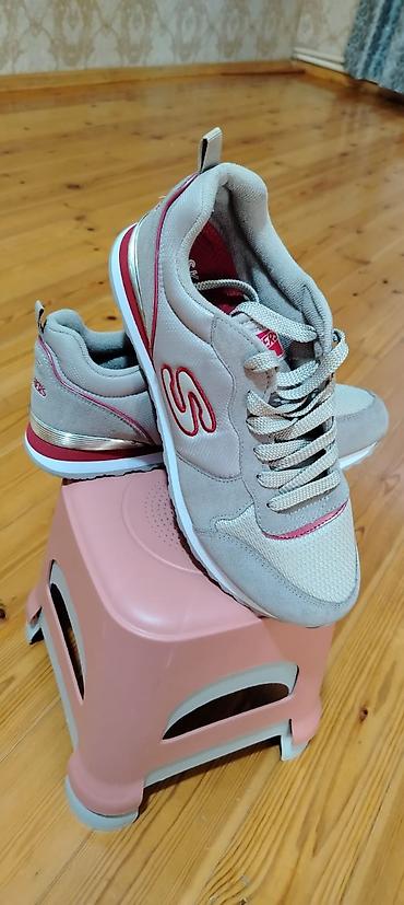 sport şalvarlar: Skechers kişi krosi - Model: SN 155287, rəng kodu: NAT - Ölçü: EUR 41 — 1