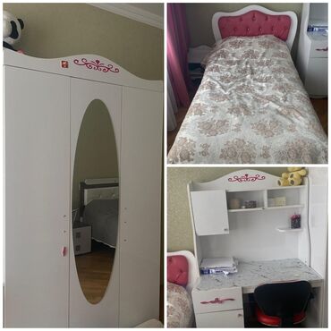 Çarpayılar: Endirim edildi 🛑 Yataq dəsti 300 AZN əla veziyyetde ünvan 20 yanvar