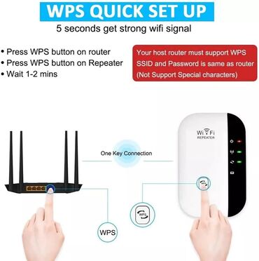 Modemi, ruteri i mrežni uređaji: WIFI pojačivač signala WIFI repeater Wifi Ruter 300mps Wireless — 18