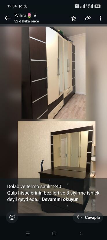 реставрация мебели в баку: Dolab ve termo satılır 240 Qulp hisselerinin bezileri ve 3 siyirme