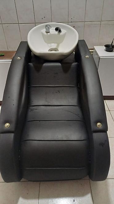Salon, tibbi mebel: Salon üçün saç yuma kreslosu (moyka) - Rahat, yumşaq oturacaq və — 1