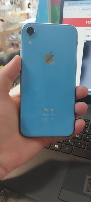 Apple iPhone: IPhone Xr, 128 ГБ, Синий, Face ID