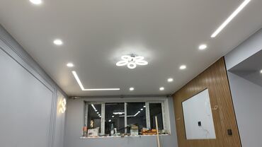 Натяжной потолок: Натяжной потолок 3D потолки, Глянцевое, Матовое Бесплатная консультация, Бесплатный замер, Гарантия — 11