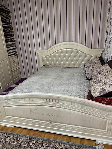 Двуспальные кровати: Продается спальный гарнитур, самовывоз at lalafo.kg — 1 Двуспальные кровати: Продается спальный гарнитур, самовывоз — 1