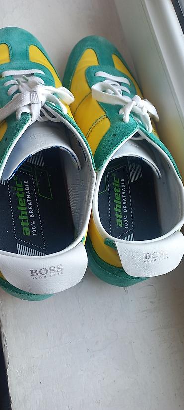 sport walvar: HUGO BOSS “Athletic” kişi krossovkaları endrim edildi - Rəng — 3