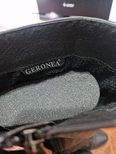 Сапоги: Высокие женские сапоги GERONEA - Цвет: черный - Материал верха — 1