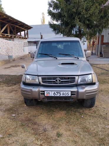 ош арзан машиналар: Hyundai Galloper: 1997 г., 2.5 л, Механика, Дизель, Внедорожник