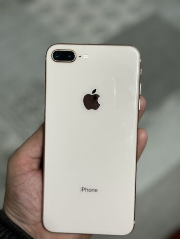 Apple iPhone: IPhone 8 Plus, Б/у, 64 ГБ, Rose Gold, Чехол, 83 %