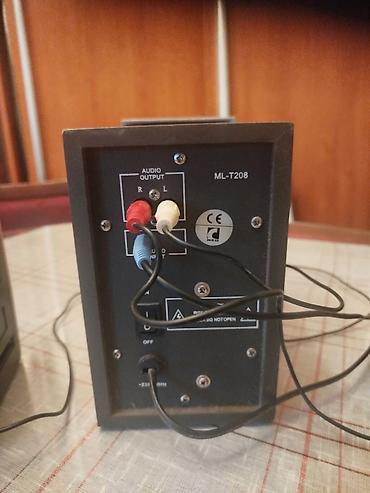 Zvučnici, slušalice i mikrofoni: MS Industrial ML-T208, zvucnici, subwoofer vufer pojacalo MS — 11