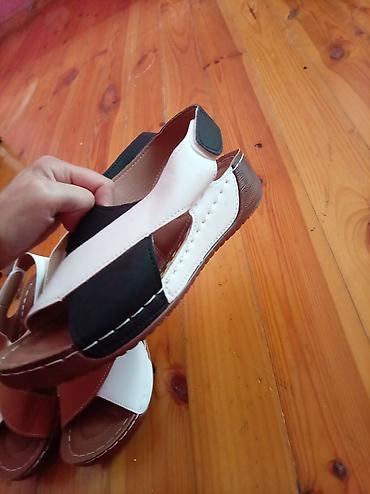 step platforma: Qadın sandaleti – rahat gündəlik model - Üst hissə: enli çarpaz — 2