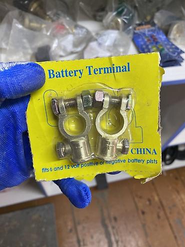 ремонт клеммы аккумулятора: Клеммы аккумулятора (набор 2 шт.) - Тип: Battery Terminal - — 1