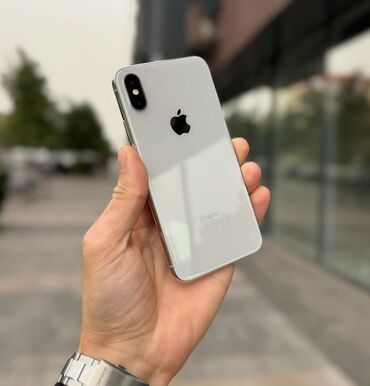 iphone x dubayski: IPhone X, 256 GB, Ağ, Zəmanət, Simsiz şarj, Face ID