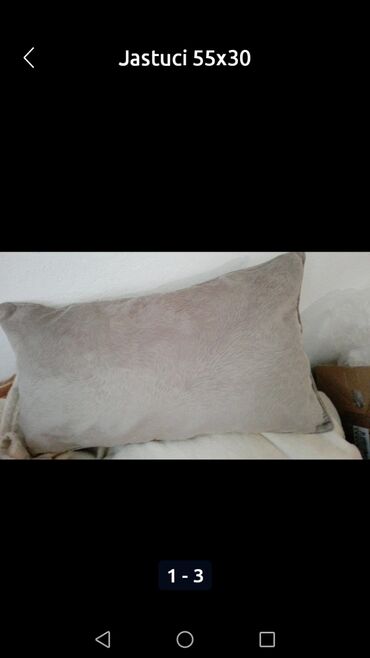 Jastuci: Dekorativni jastuk, Sunđer, 50x70, bоја - Bež — 17