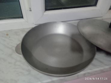 Посуда для готовки: Сковородка, цвет - Серебристый, Алюминий — 4