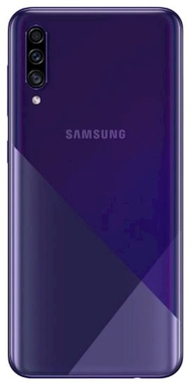 256 gb ucuz telefonlar: Samsung Galaxy A30s, 64 GB, rəng - Bənövşəyi, Barmaq izi, İki sim kartlı