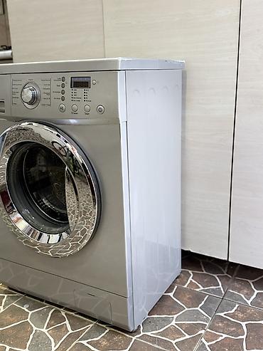 Техника и электроника: Стиральная машина LG, 6 кг, Б/у, Автомат, Есть сушка, Нет кредита, Бесплатная доставка — 3