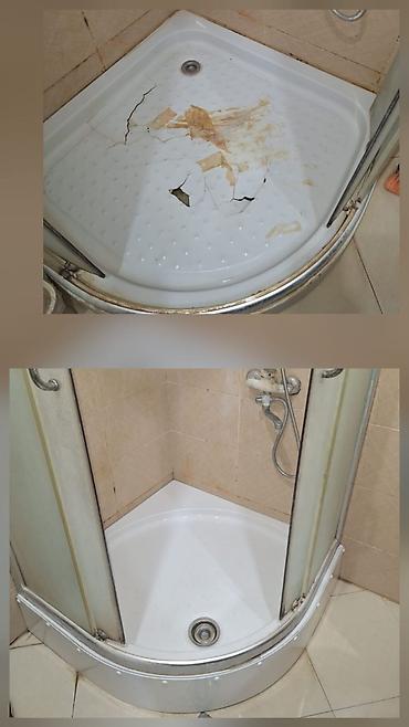 Duş poddonları: Duş kabini üçün fiber akril poddonlar. Bazar dəyərindən ucuz satılır — 20