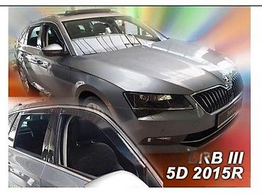 Spojleri: BOCNI VETROBRANI DEFLEKTORI USMERIVACI SKODA SUPERB (2015+) | NOVI — 4
